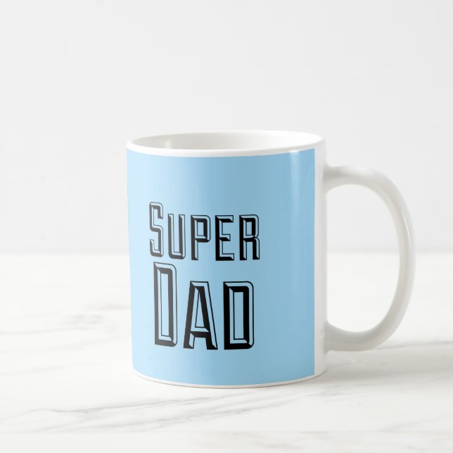 Blocktext för Toppen Pappa Kaffemugg (Höger)
