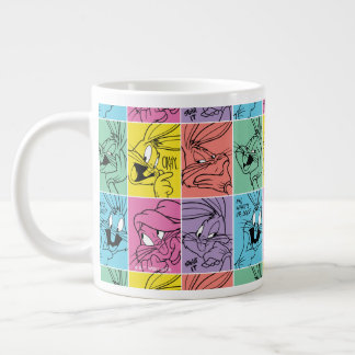 Blockuttryck för KRYP BUNNY™ Färg Jumbo Mugg