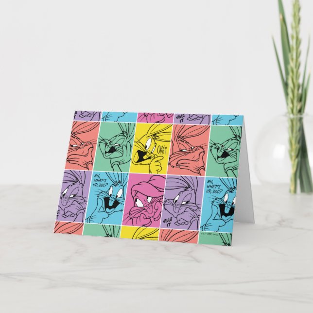 Blockuttryck för KRYP BUNNY™ Färg Kort (Framsida)