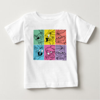 Blockuttryck för KRYP BUNNY™ Färg T Shirt