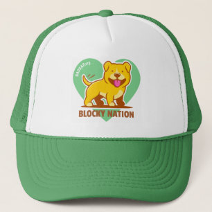 Blocky Nation Trucker Hatt Keps
