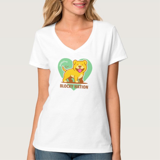 Blocky Nattskjorta T Shirt (Framsida)