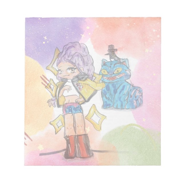 Bloco de notas Rumi e  Anteckningsblock (Framsida)