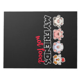 Bloco de notas vegan anteckningsblock