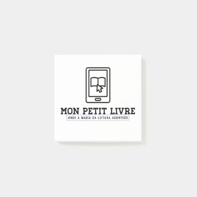 Blocos de nota Mon Petit Livre Post-it Block (Framsida)