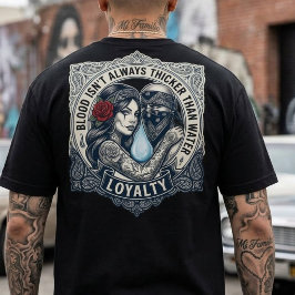 Blod är inte alltid tjockare än vatten. Baksmällan T Shirt