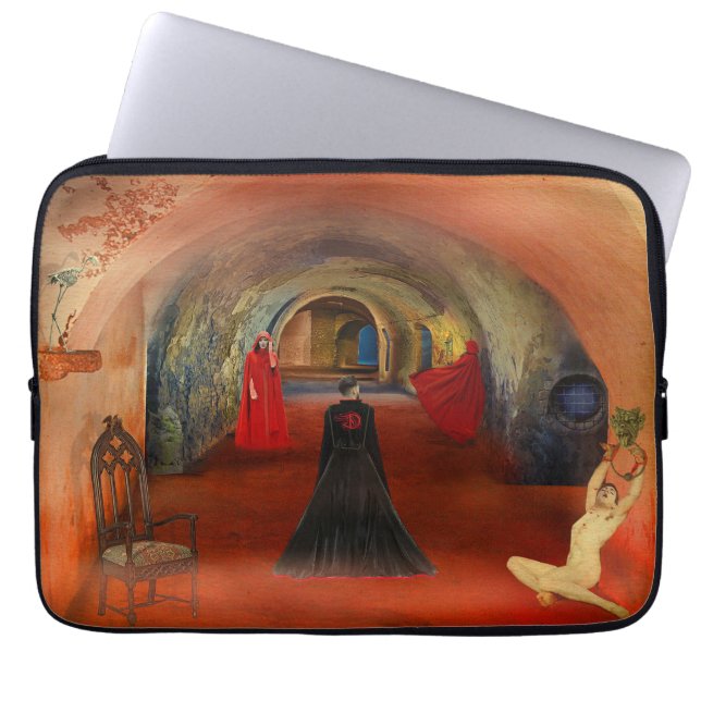 Blod är Life Laptop Fodral (Framsidan)