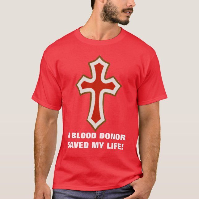 Blod av Jesus Tee Shirt (Framsida)