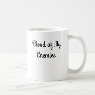 Blod av min fiendekaffekopp kaffemugg