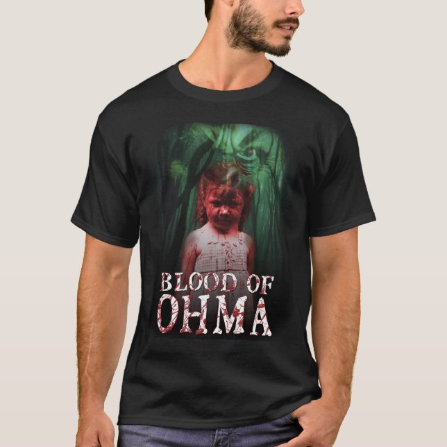 Blod av Ohma - logotypskjorta T-shirt (Framsida)