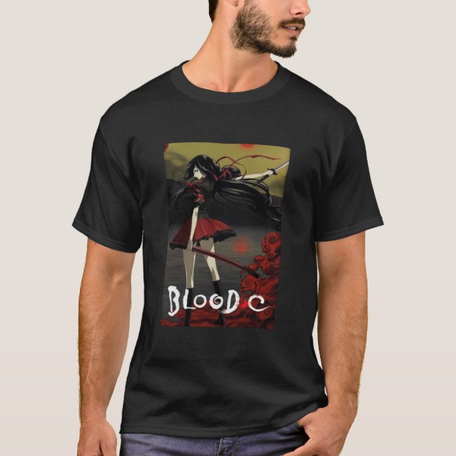 Blod C T Shirt (Framsida)