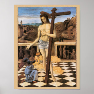 Blod Från Frälsaren Reproduktion Religiös Poster