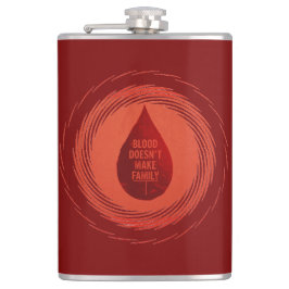 Blod gör inte familjen till familj fickplunta