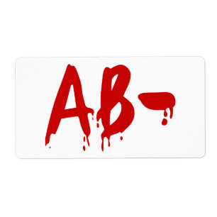 Blod Group AB - Negativare #Horror Hospital Fraktsedel