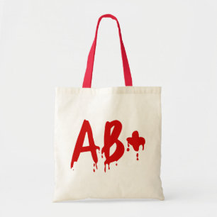 Blod Group AB+ Positive #Horror Hospital Tygkasse