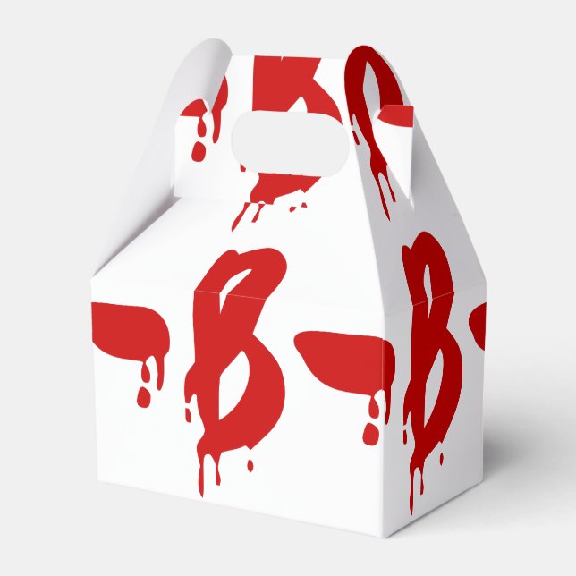 Blod Group B- Negativa #Horror Hospital Presentaskar (Framsidan Sidan)