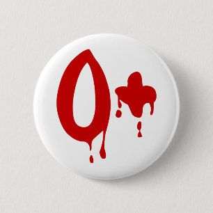 Blod Group O+ Positive #Horror Hospital Knapp