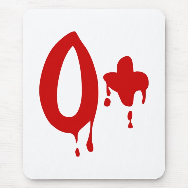 Blod Group O+ Positive #Horror Hospital Musmatta (Framsidan)
