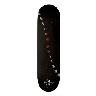 Blod Måne Skateboard Bräda 21,5 Cm