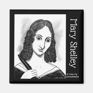 Blod på Måne Mary Shelley Magnet