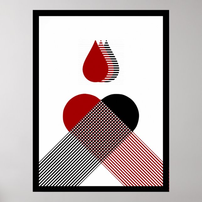 Blod Poster (Framsidan)