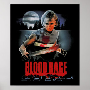 Blod Rage Poster