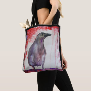 Blod Raven Bag Tygkasse