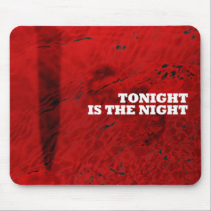 Blod röda Mousepad Musmatta
