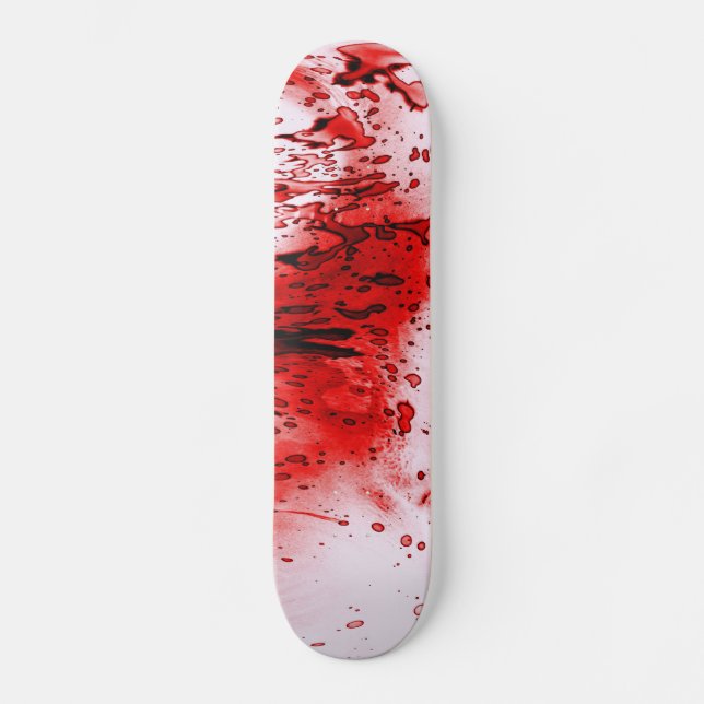 Blod Splatter Skateboard Bräda 20,5 Cm (Framsida)