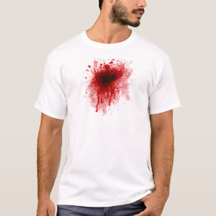 Blod Splatter Tee Shirt