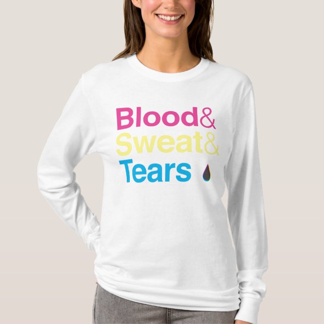 Blod & svett & tårar tee shirt (Framsida)