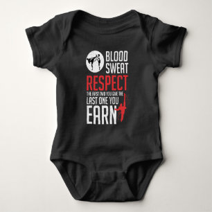 Blod Sweat Respect hapkido taekwondo karate judo T Shirt
