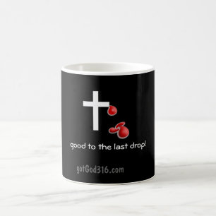 Blod tappar den gotGod316.com kor Magisk Mugg