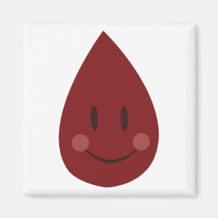 Blod tappar magnet