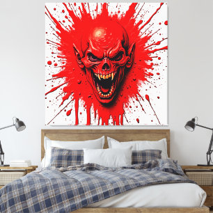 Blod: Vengjust Vampyre Canvastryck
