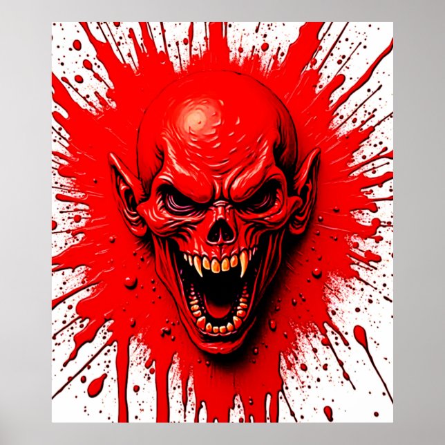 Blod: Vengjust Vampyre Poster (Framsidan)