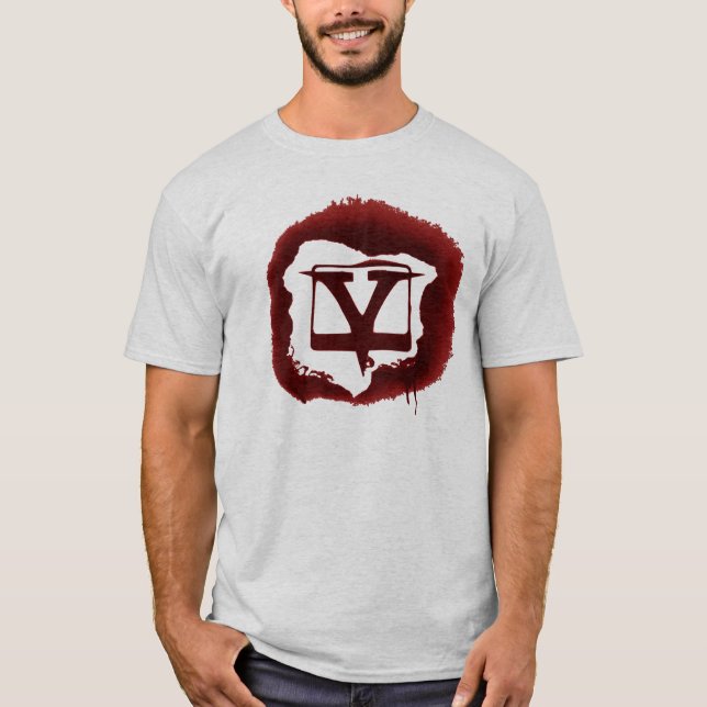 Blod Vtube T-shirt (Framsida)