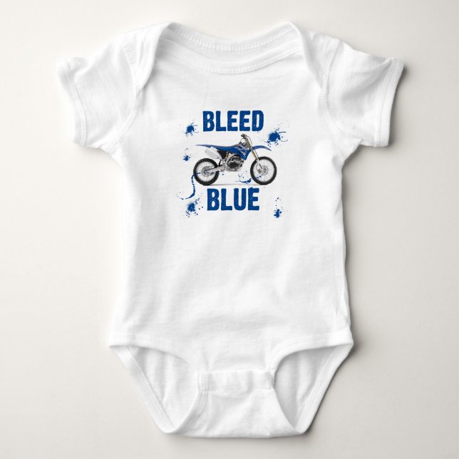 Blöda blått 13 tee shirt (Framsida)
