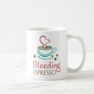 Blöda espressomugg kaffemugg