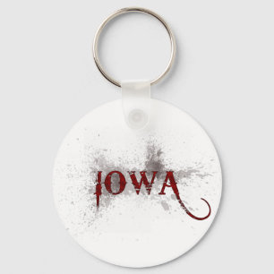 Blöda Grunge Iowa Keychain Nyckelring