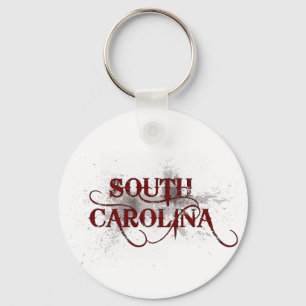Blöda Grunge South Carolina Keychain Nyckelring