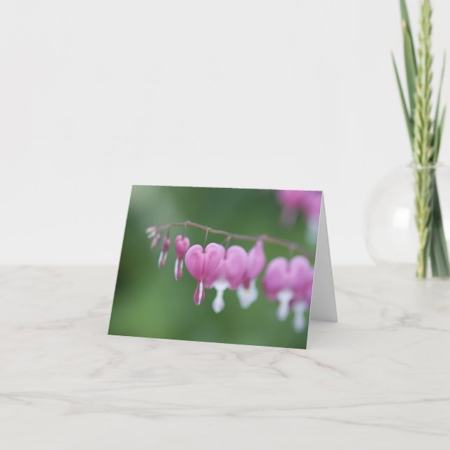 Blöda hjärta kort (Framsida)