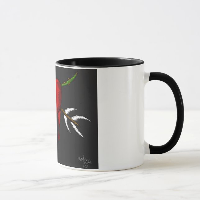 Blöda hjärta mugg (Höger)