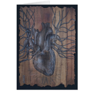 Blöda hjärta OBS kort