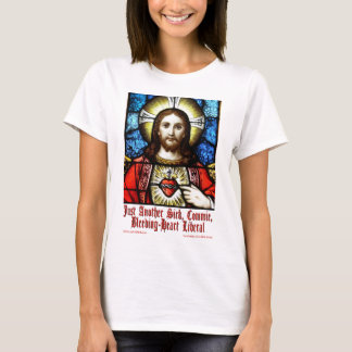 Blöda hjärtaliberal person Jesus T-shirt