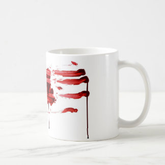 Bloda ner muggen kaffemugg