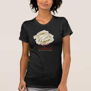 Bloda ner rosa tee