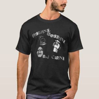 Blöda och att svettas och gråta tee shirt