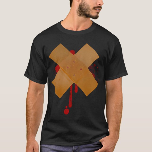 Blödande hjärta t shirt (Framsida)