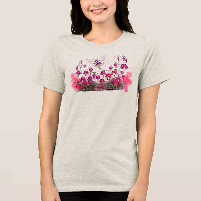 Blödande hjärtats älva t shirt (Framsida)